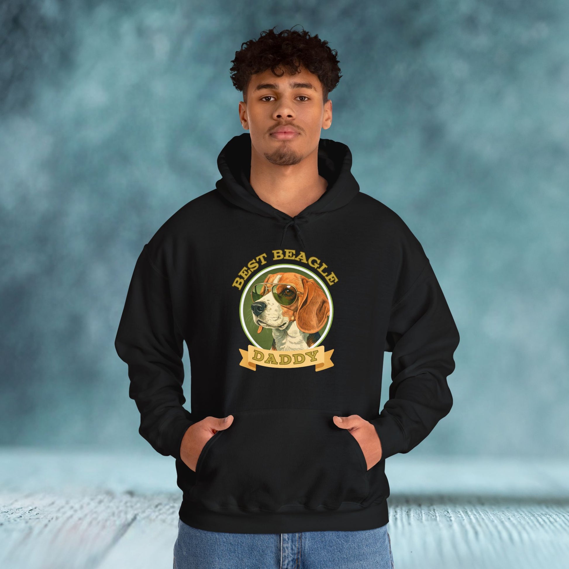 Best Beagle Daddy Hoodie - furevermama