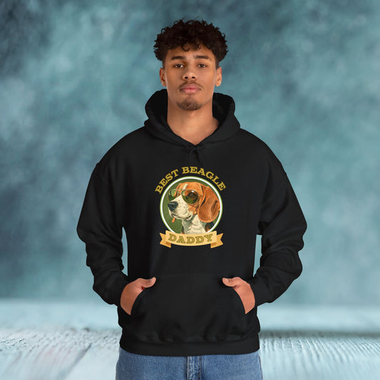 Best Beagle Daddy Hoodie - furevermama
