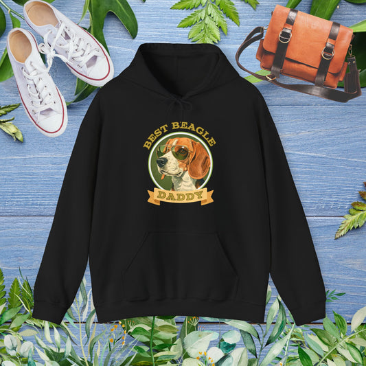 Best Beagle Daddy Hoodie - furevermama