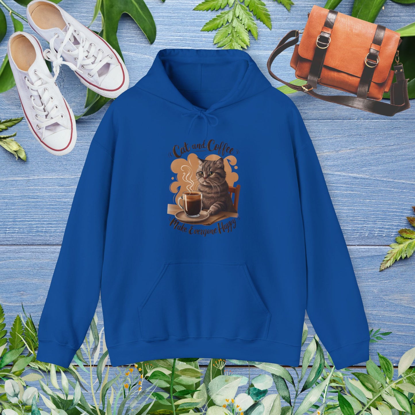 Cat and Coffee Hoodie - furevermama