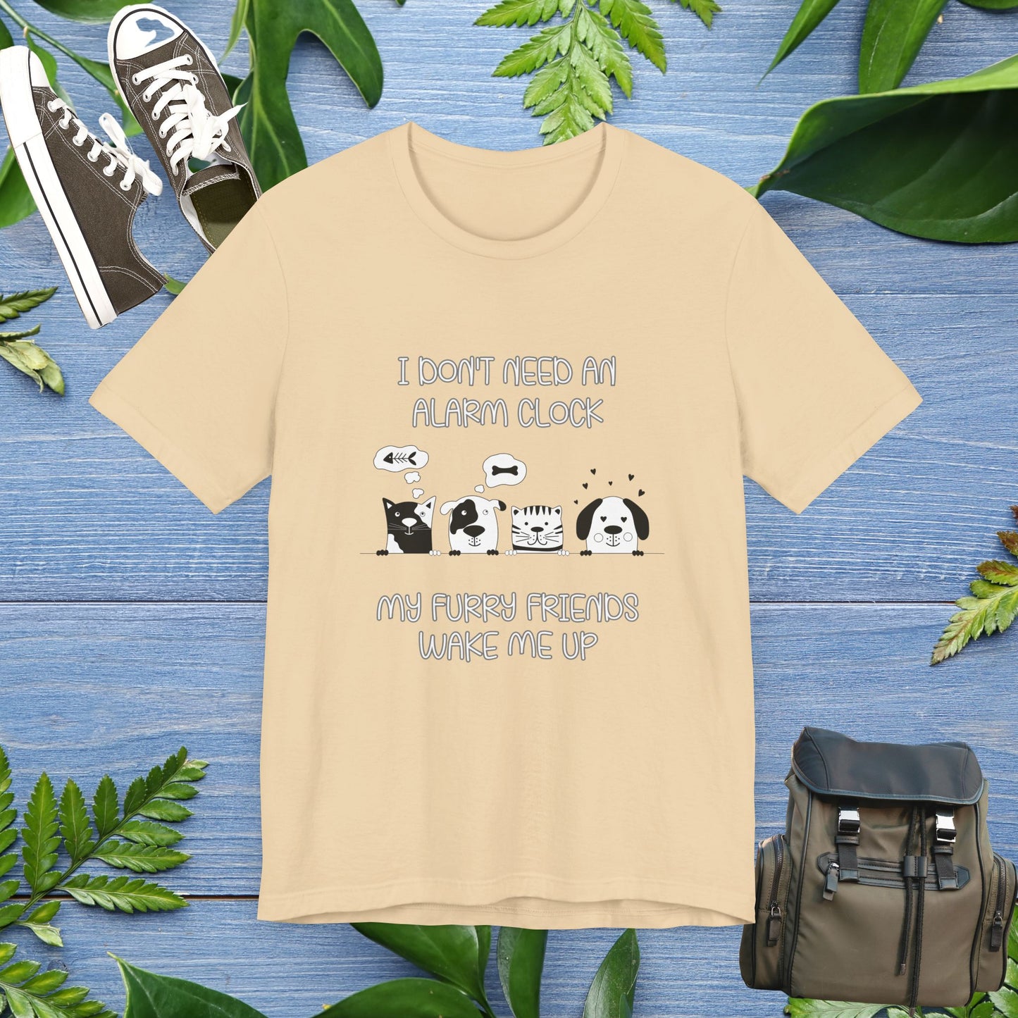 My Furry Friends Wake Me Up Unisex Tee - furevermama