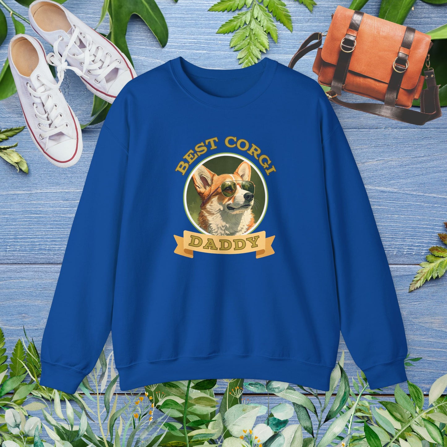 Best Corgi Daddy Ever Sweatshirt - furevermama