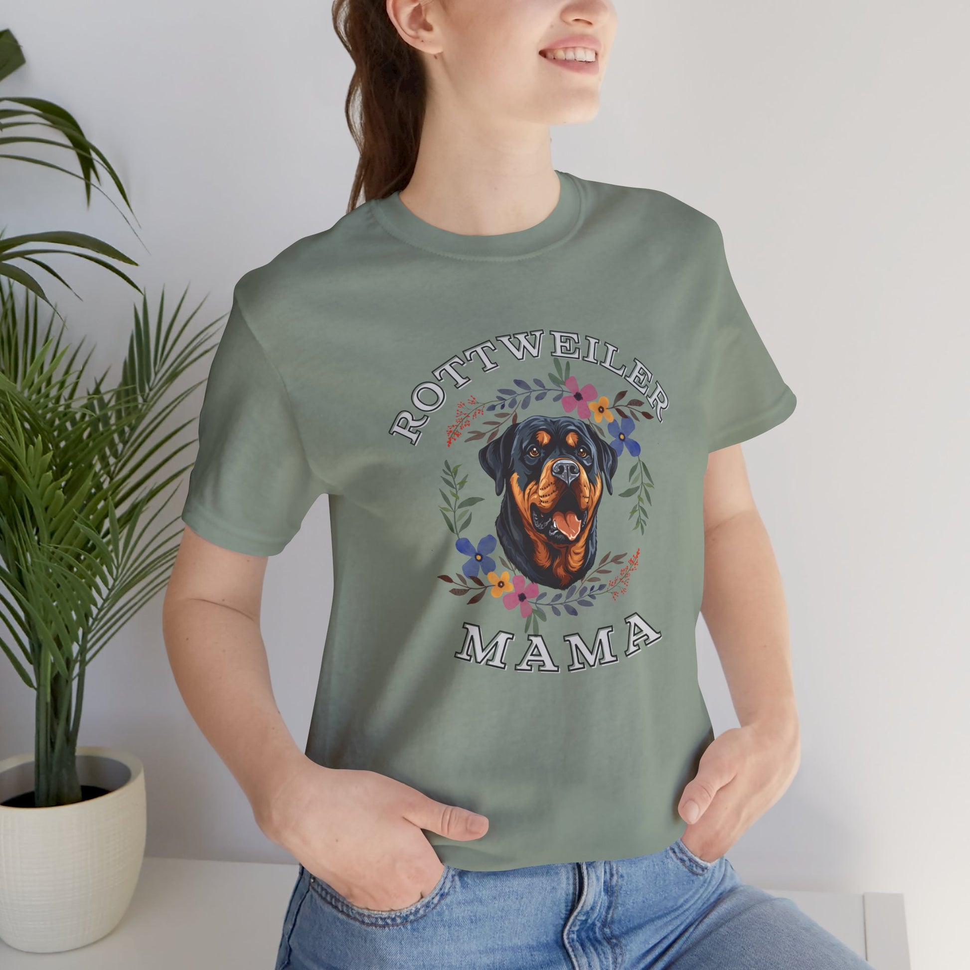 Rottweiler Mama T-Shirt - furevermama