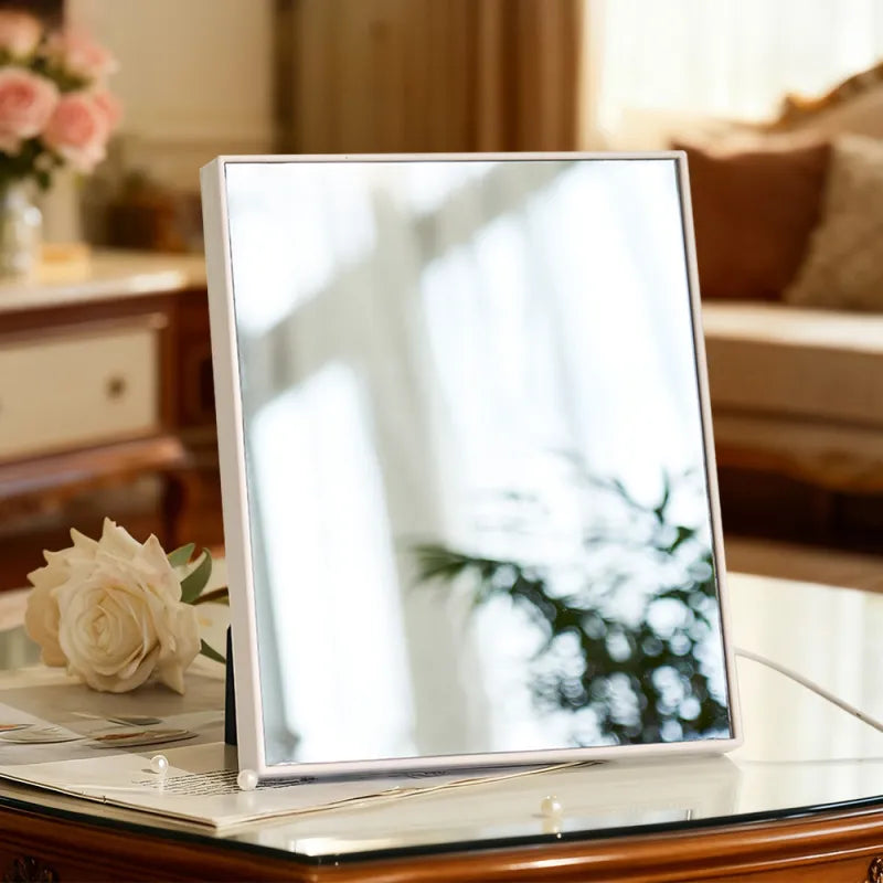 Custom Photo & Names Magic Mirror Light | Valentine's Day Gift For Couples