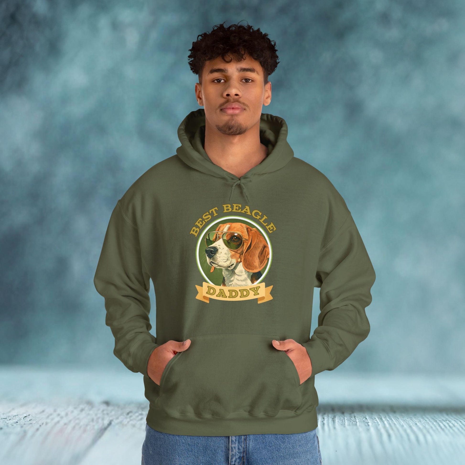 Best Beagle Daddy Hoodie - furevermama