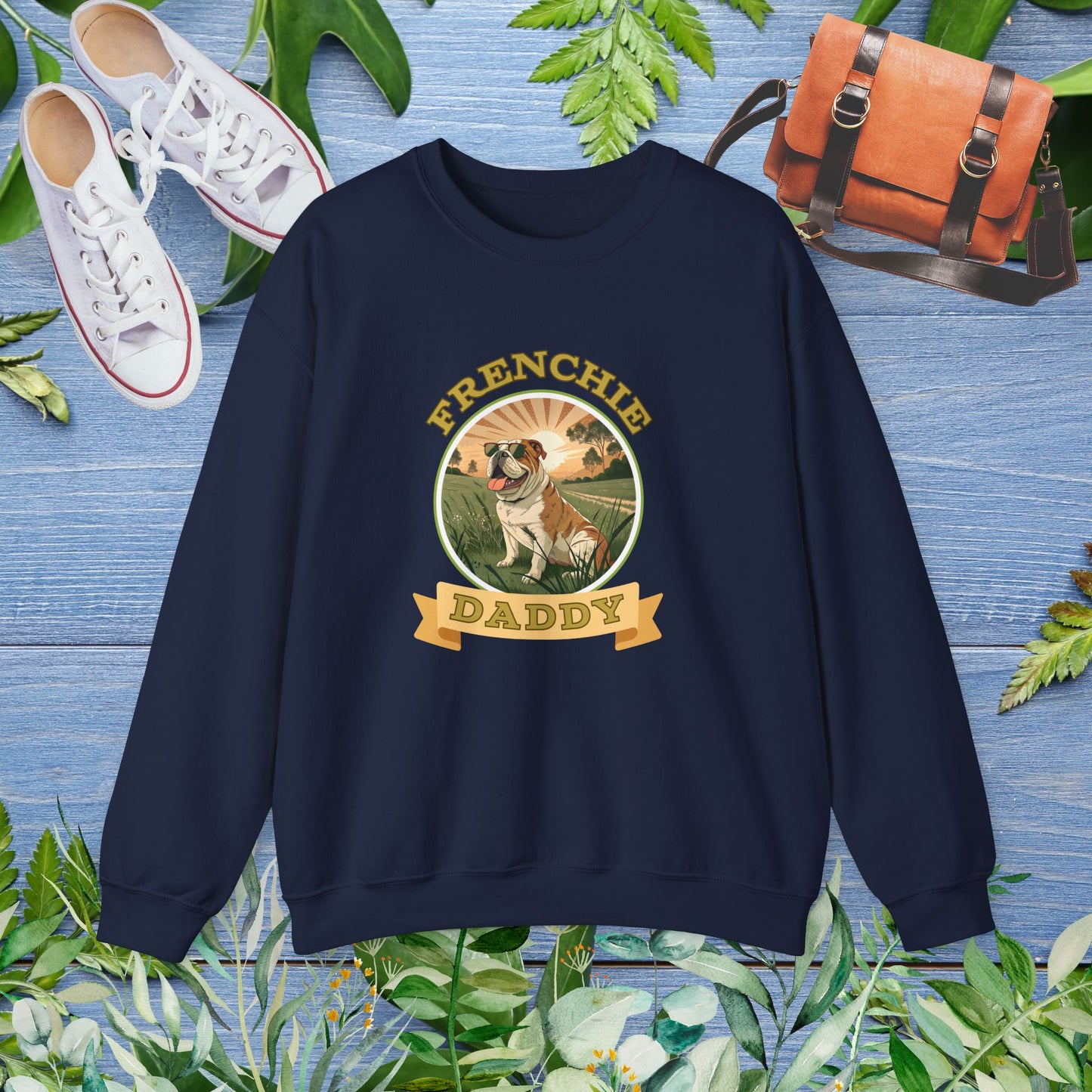 Frenchie Daddy Sweatshirt - furevermama