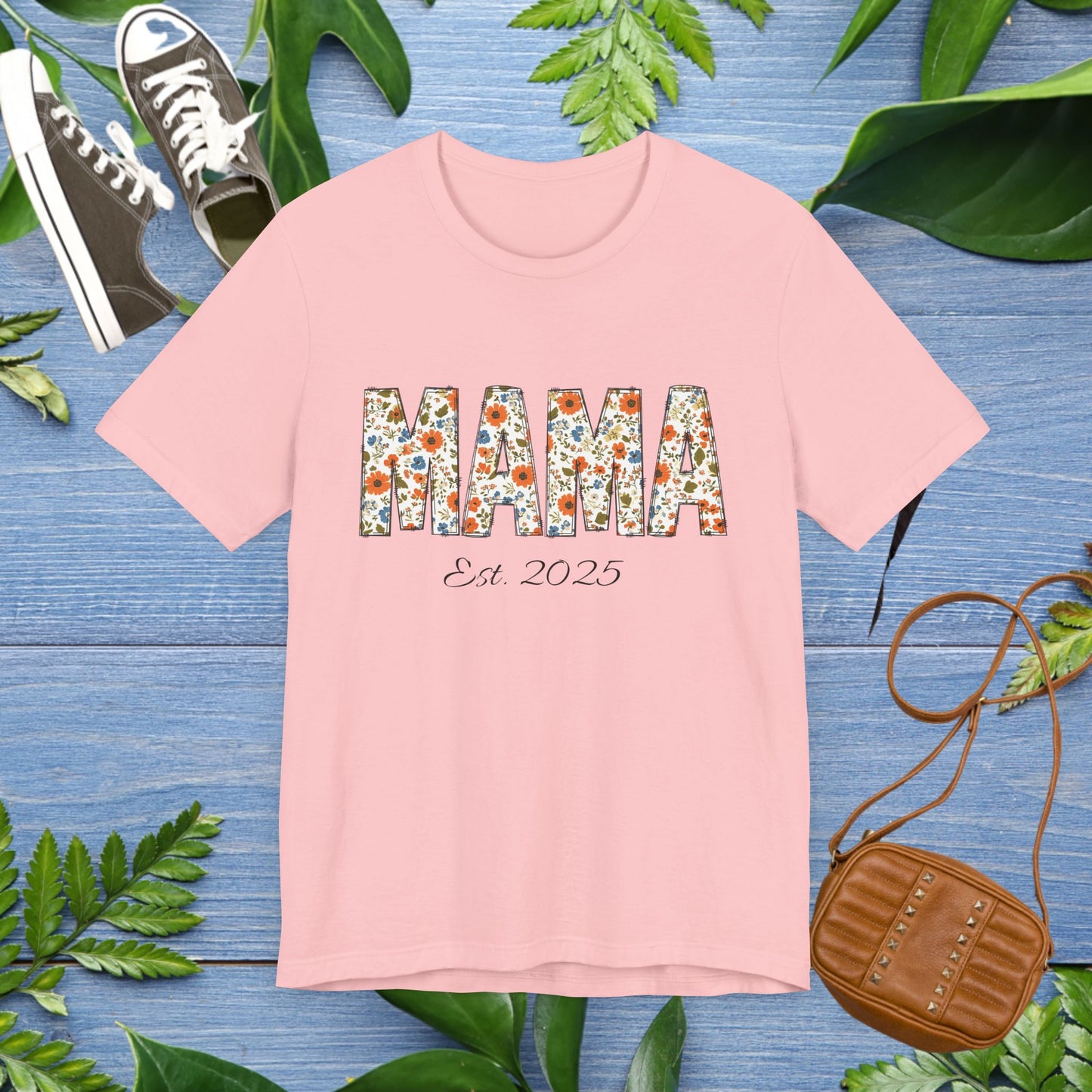 Personalised Mama T-Shirt - Est Year Unisex Tee