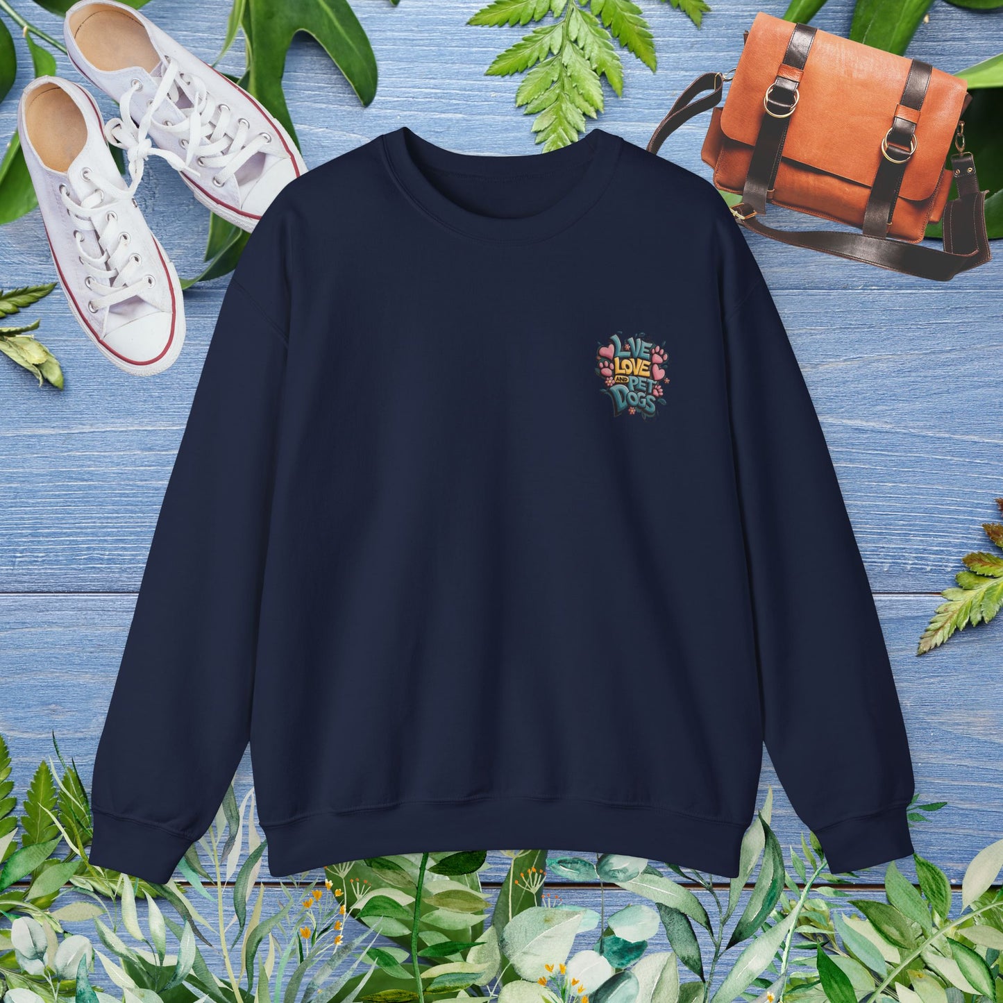 Live Love and Pet Dog Sweatshirt - furevermama