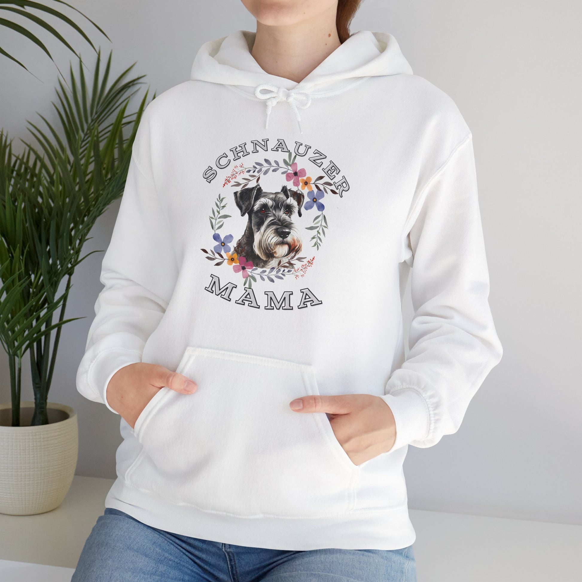 Schnauzer Mama Hoodie - furevermama
