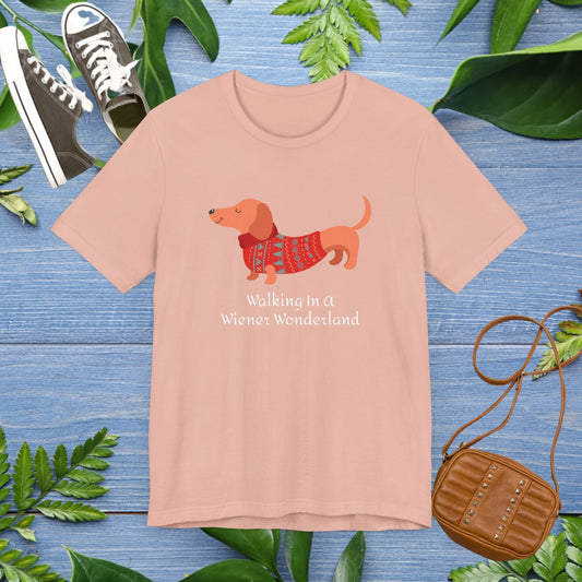 Walking Dachshund T-Shirt - furevermama