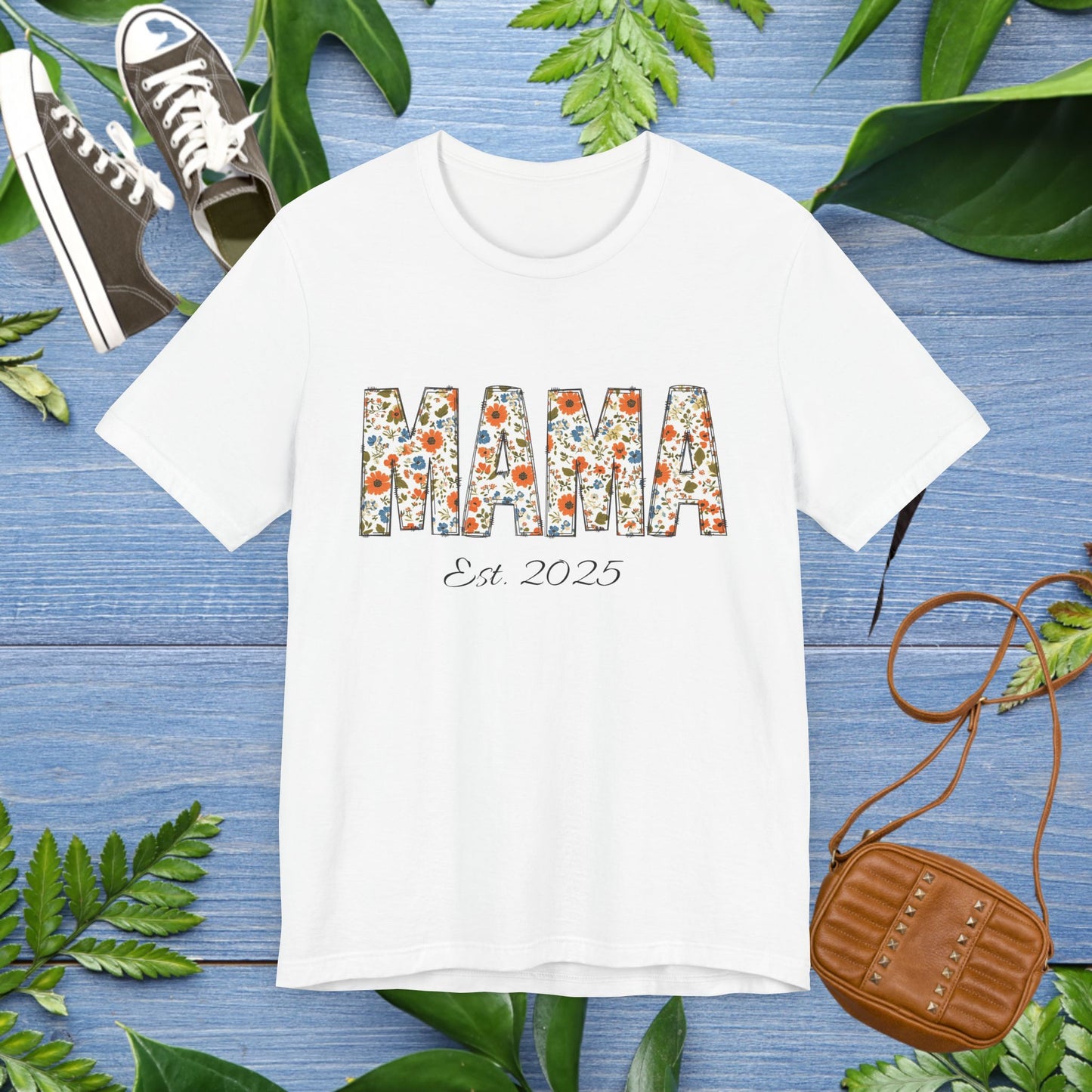 Personalised Mama T-Shirt - Est Year Unisex Tee