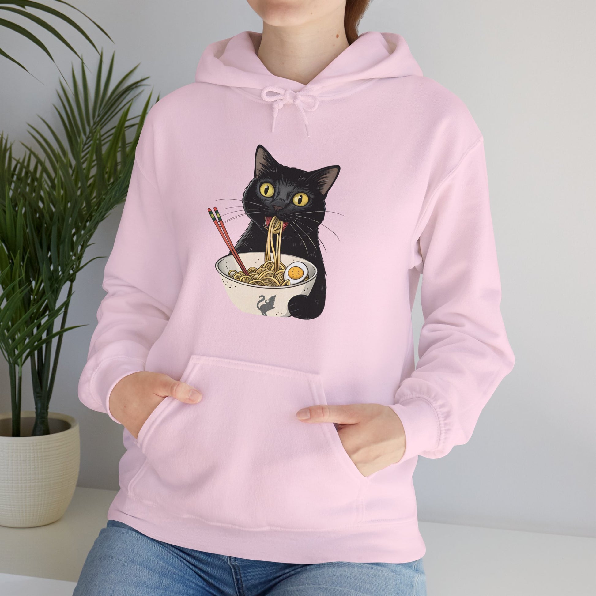 Cat Eating My Ramen Unisex Hoodie - furevermama