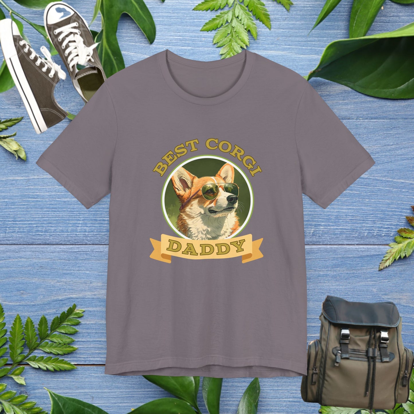 Best Corgi Daddy T-Shirt - furevermama