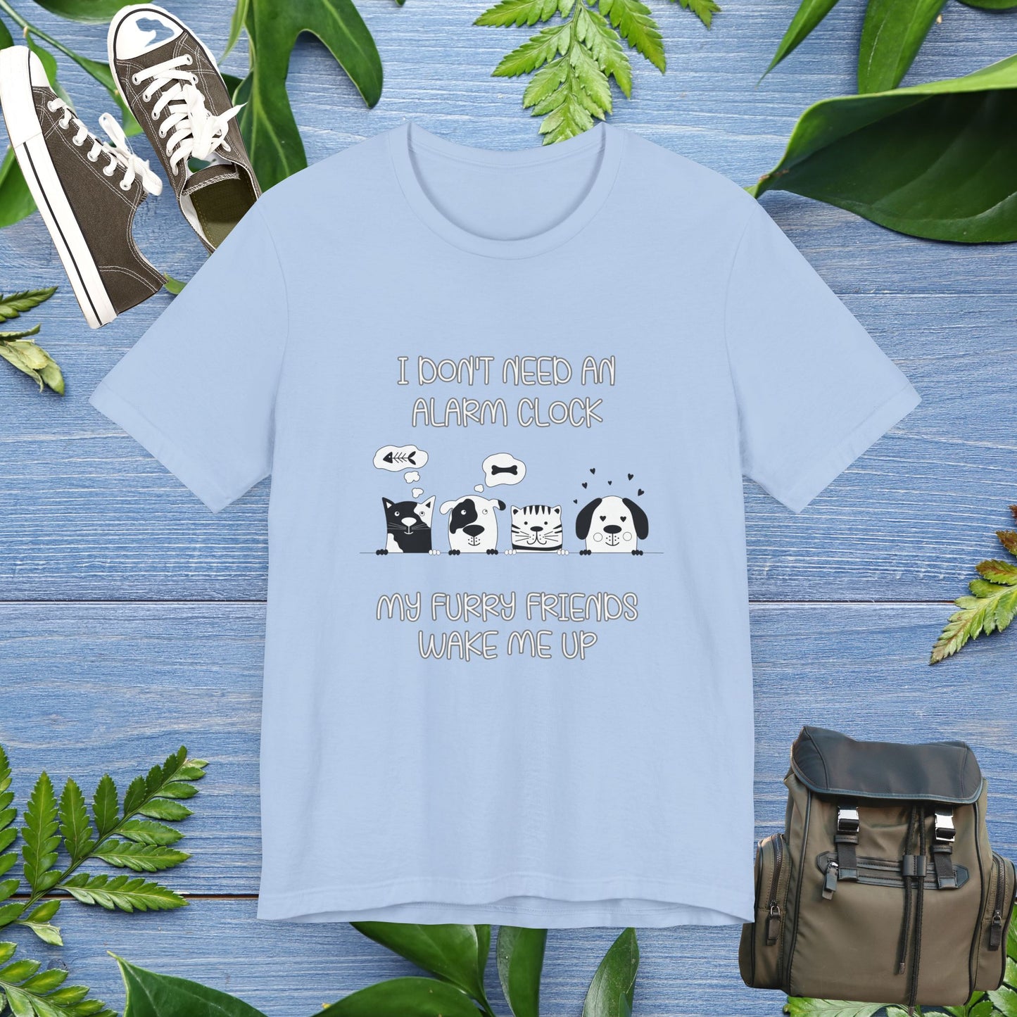 My Furry Friends Wake Me Up Unisex Tee - furevermama