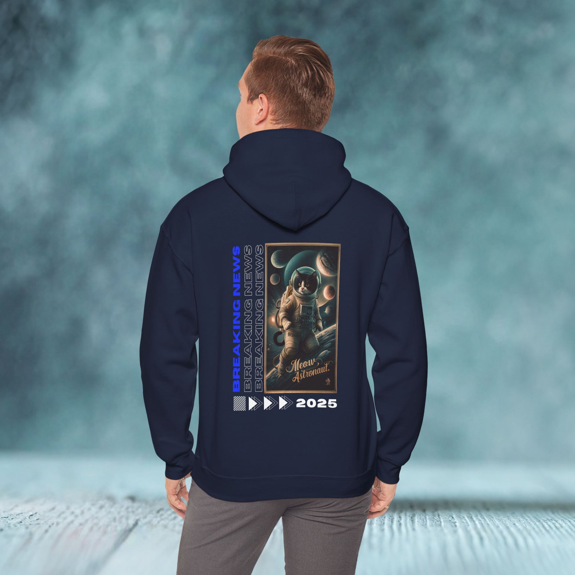 Astronaut Breaking News Hoodie - furevermama