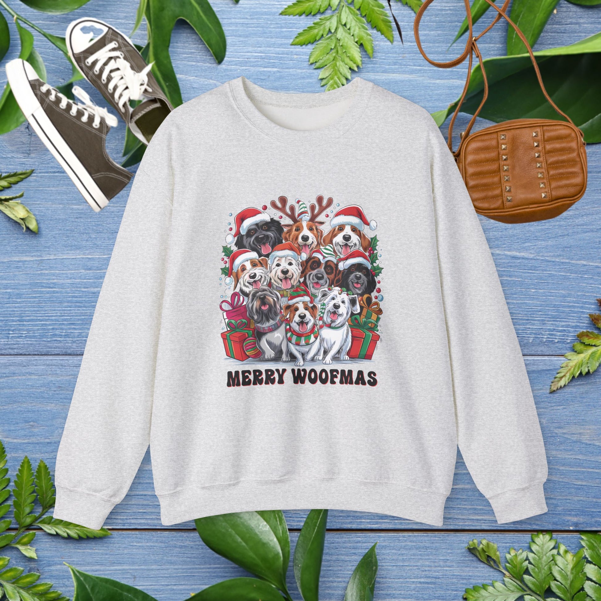Merry Woofmas Unisex Sweatshirt - furevermama
