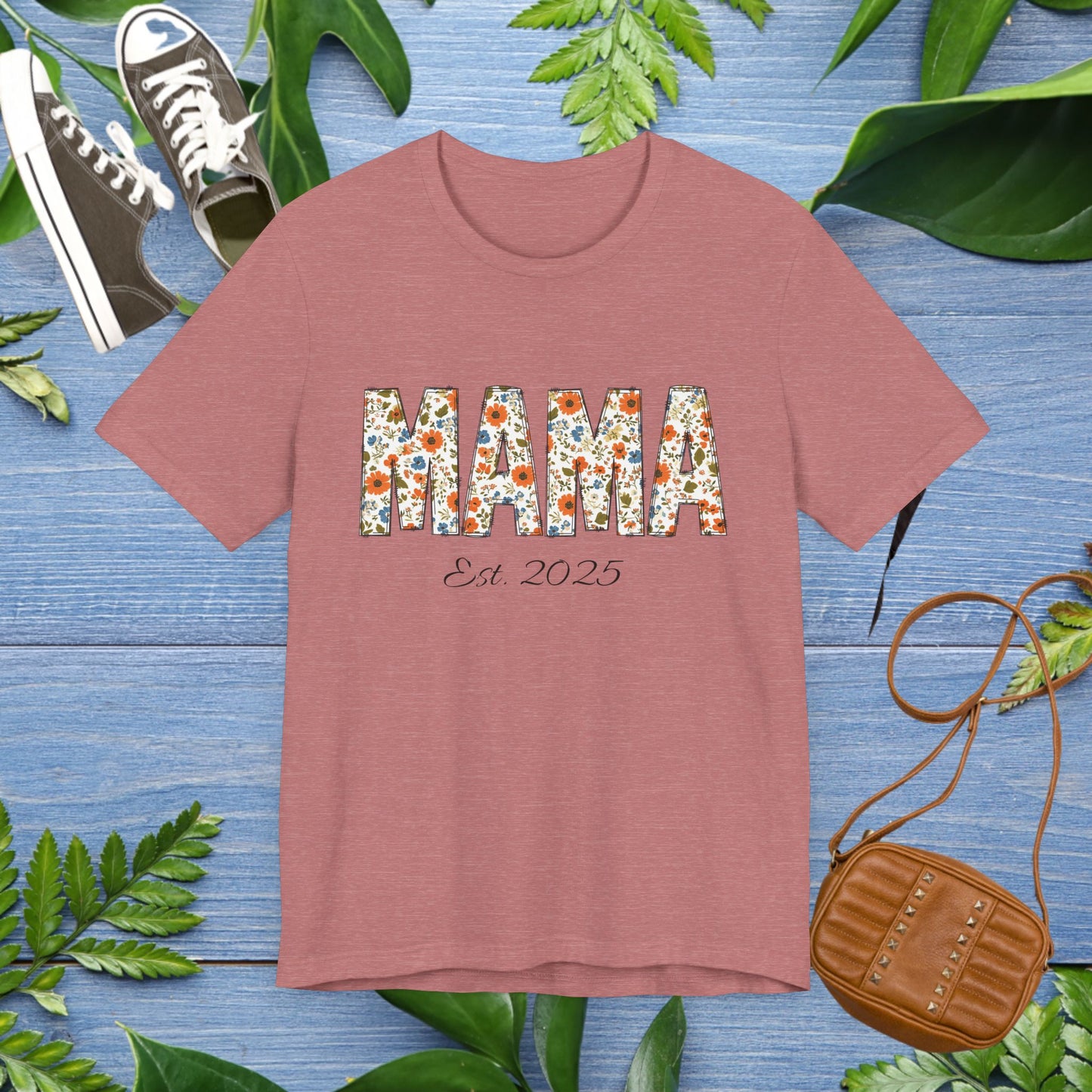 Personalised Mama T-Shirt - Est Year Unisex Tee