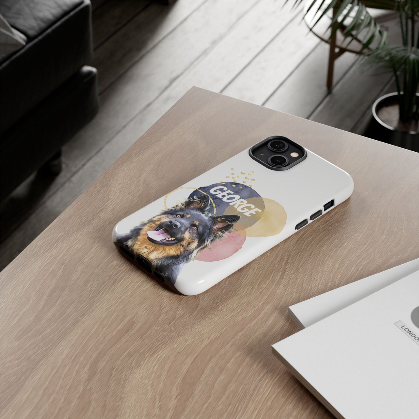 Custom Pet Portrait Phone Case, Watercolor Edition - furevermama