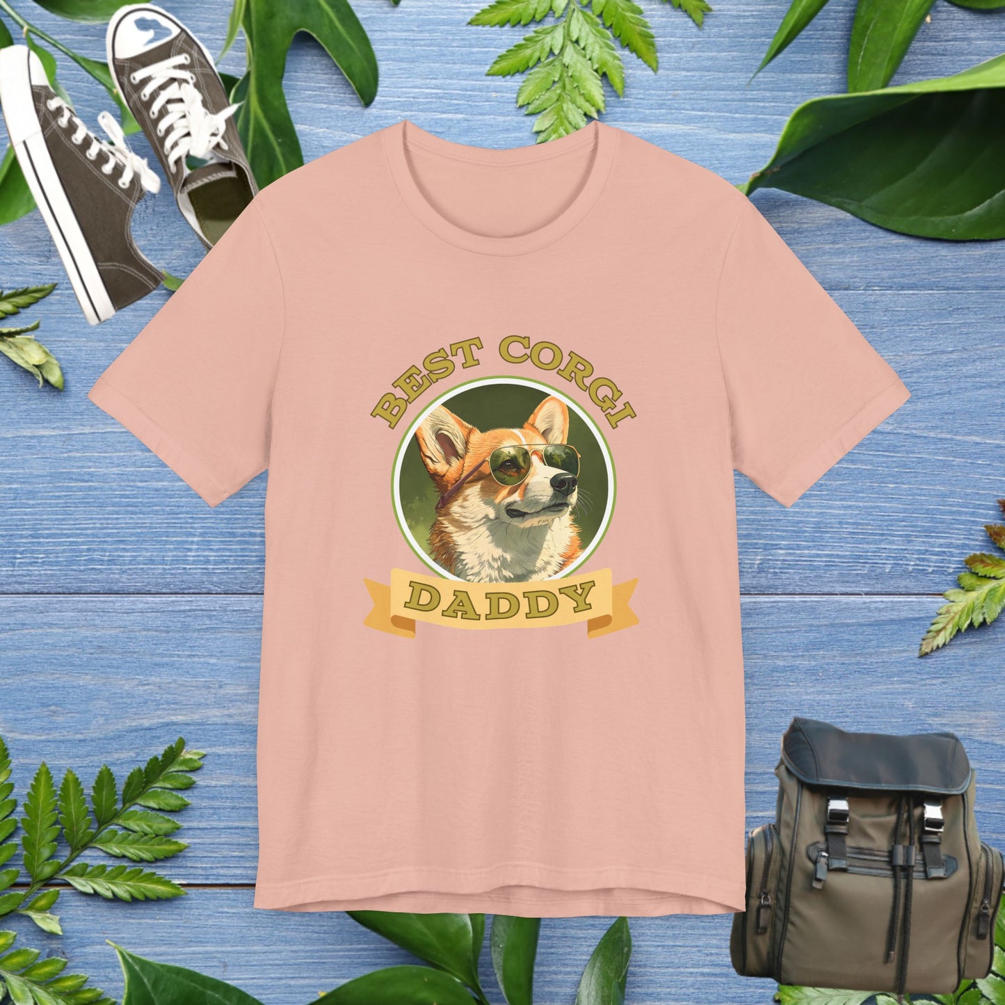 Best Corgi Daddy T-Shirt - furevermama
