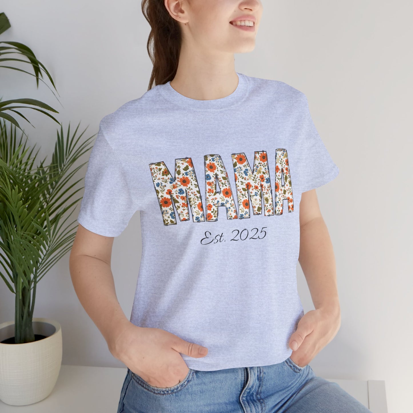 Personalised Mama T-Shirt - Est Year Unisex Tee