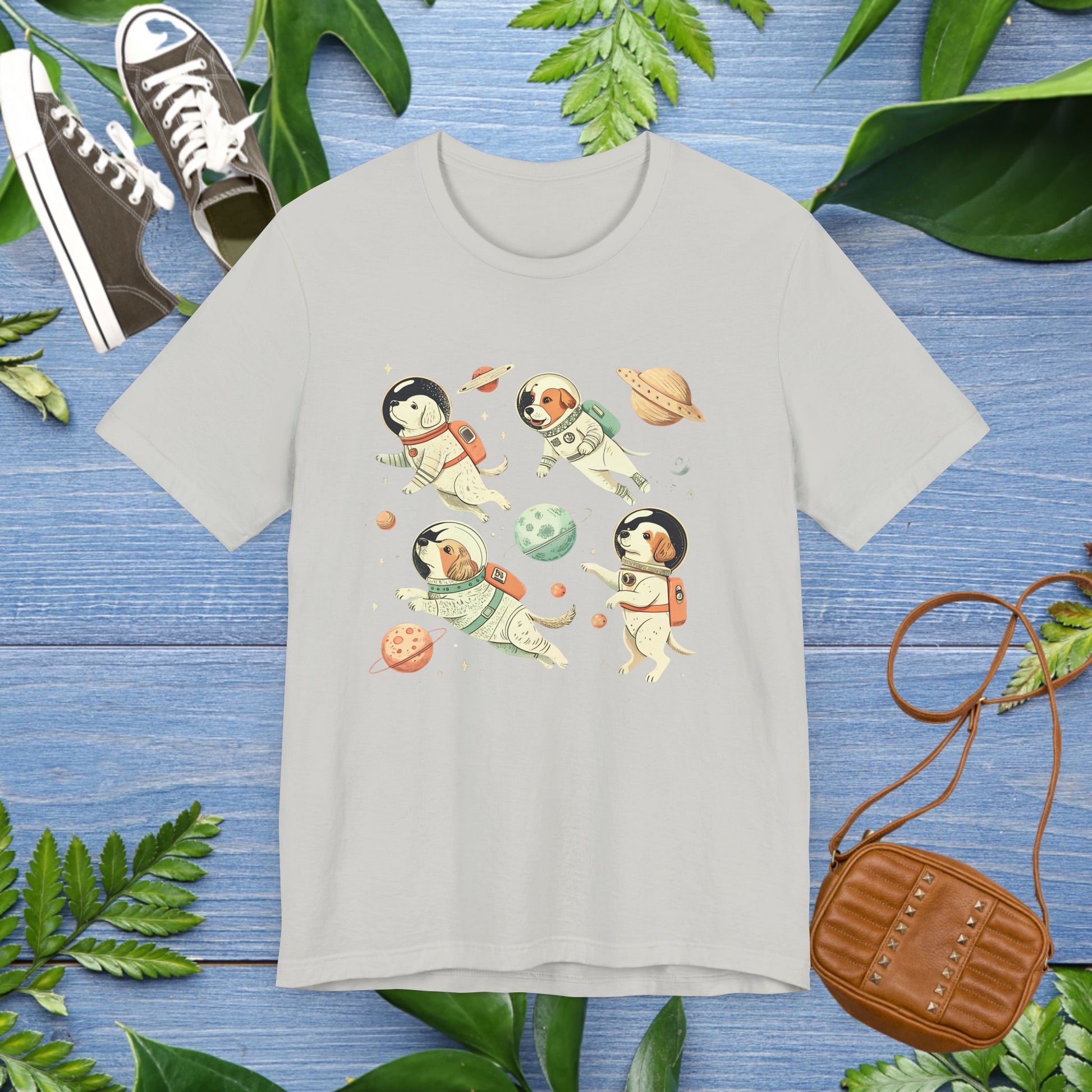 Astronaut Dog Unisex T-Shirt - furevermama