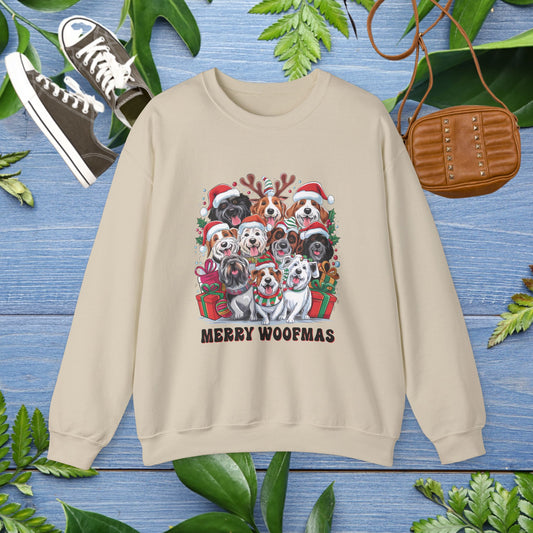 Merry Woofmas Unisex Sweatshirt - furevermama