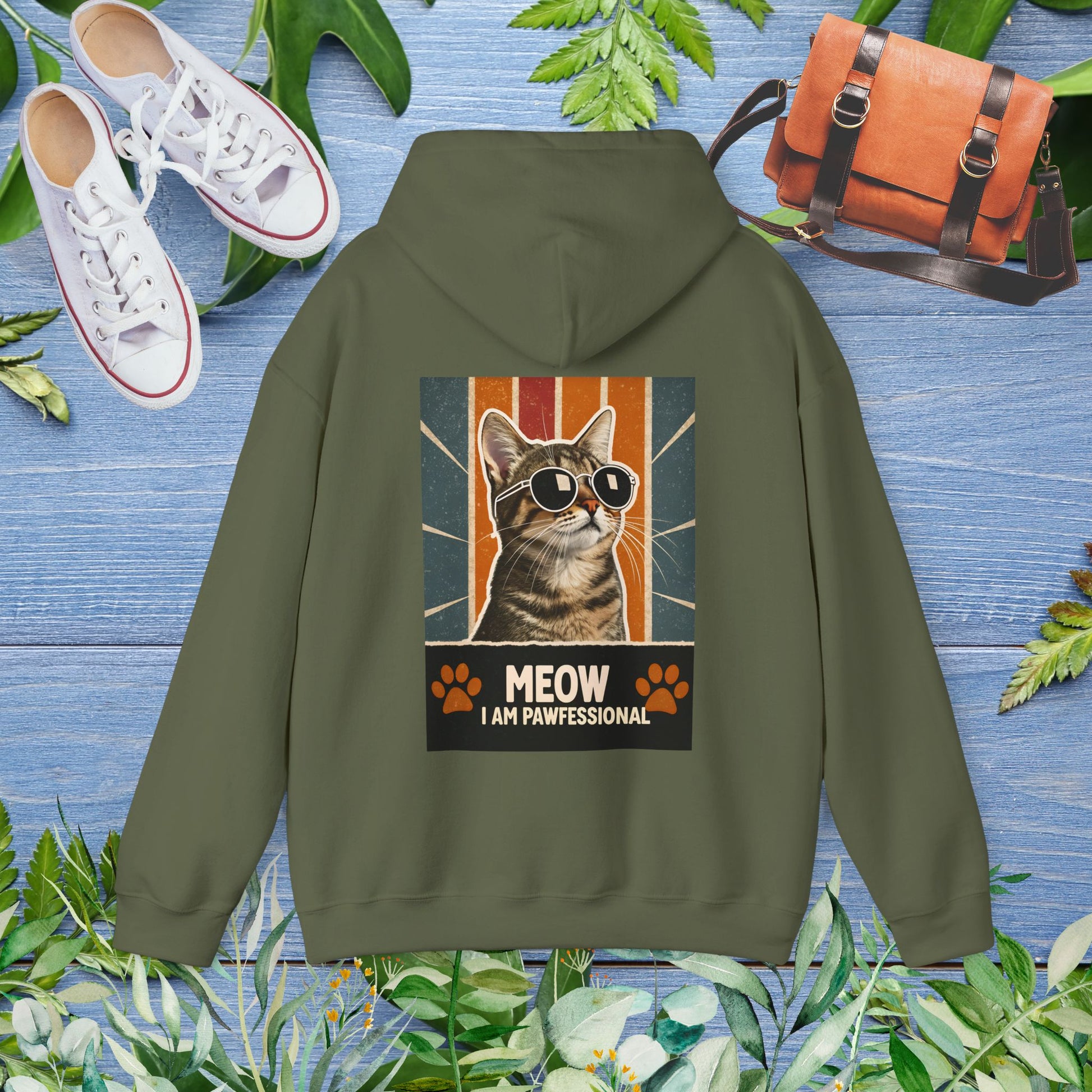 I Am Pawfessional Hoodie (Double-Sided) - furevermama