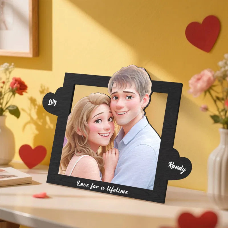 Funny Personalized Cartoon Style Photo Frame