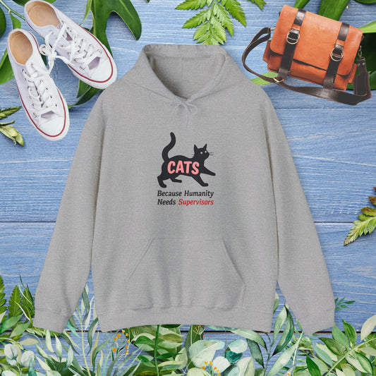 Humanity Needs Supervisors Hoodie - furevermama