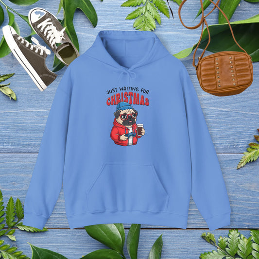 Just Waiting For Christmas Unisex Hoodie - furevermama
