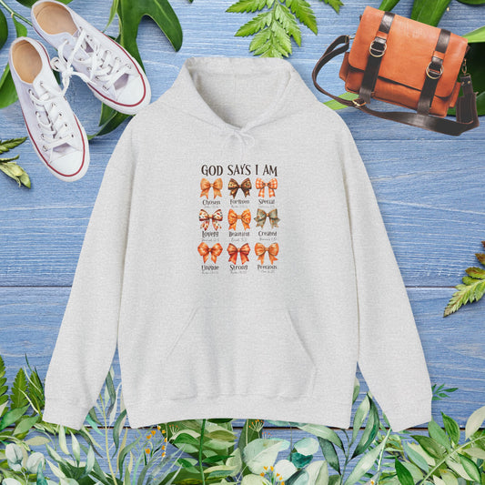God Says I Am Unisex Hoodie - furevermama
