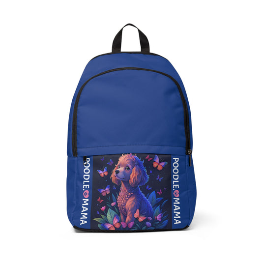 Backpack - Poodle Loves MaMa Design - furevermama