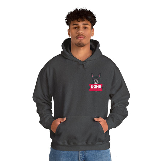 It Is Monday Again Bulldog Hoodie - furevermama