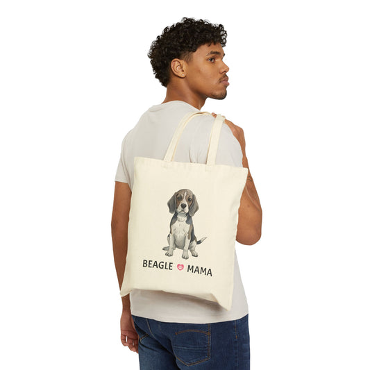 Tote Bag - Beagle Loves Mama - furevermama