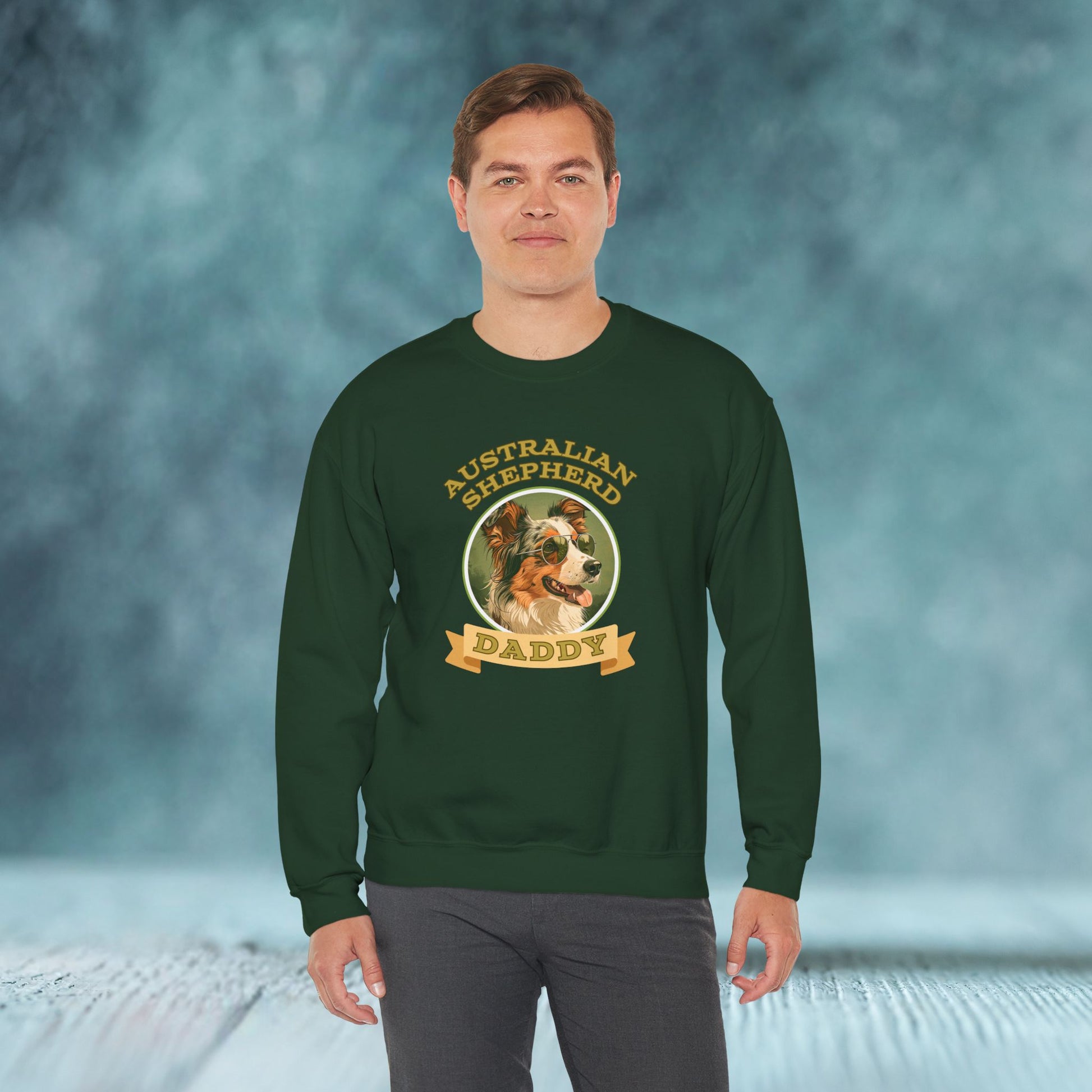 Australian Shepherd Daddy Sweatshirt - furevermama