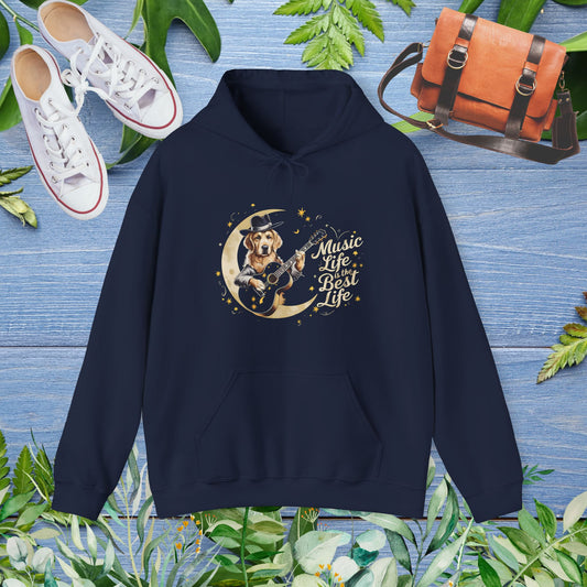 Music Life Is The Best Life Hoodie - furevermama