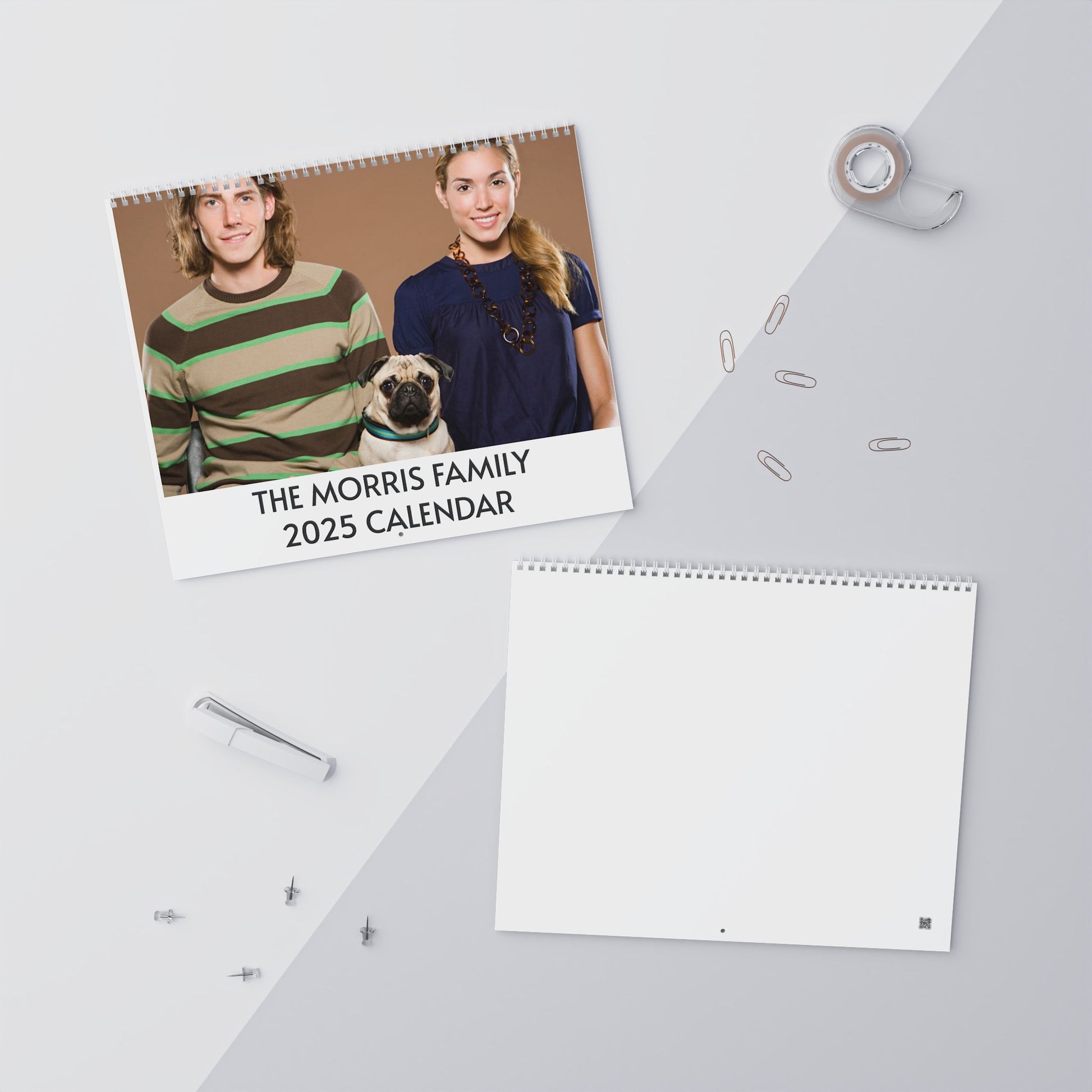 Custom Pet Photo Family Photo Wall Calendar - furevermama