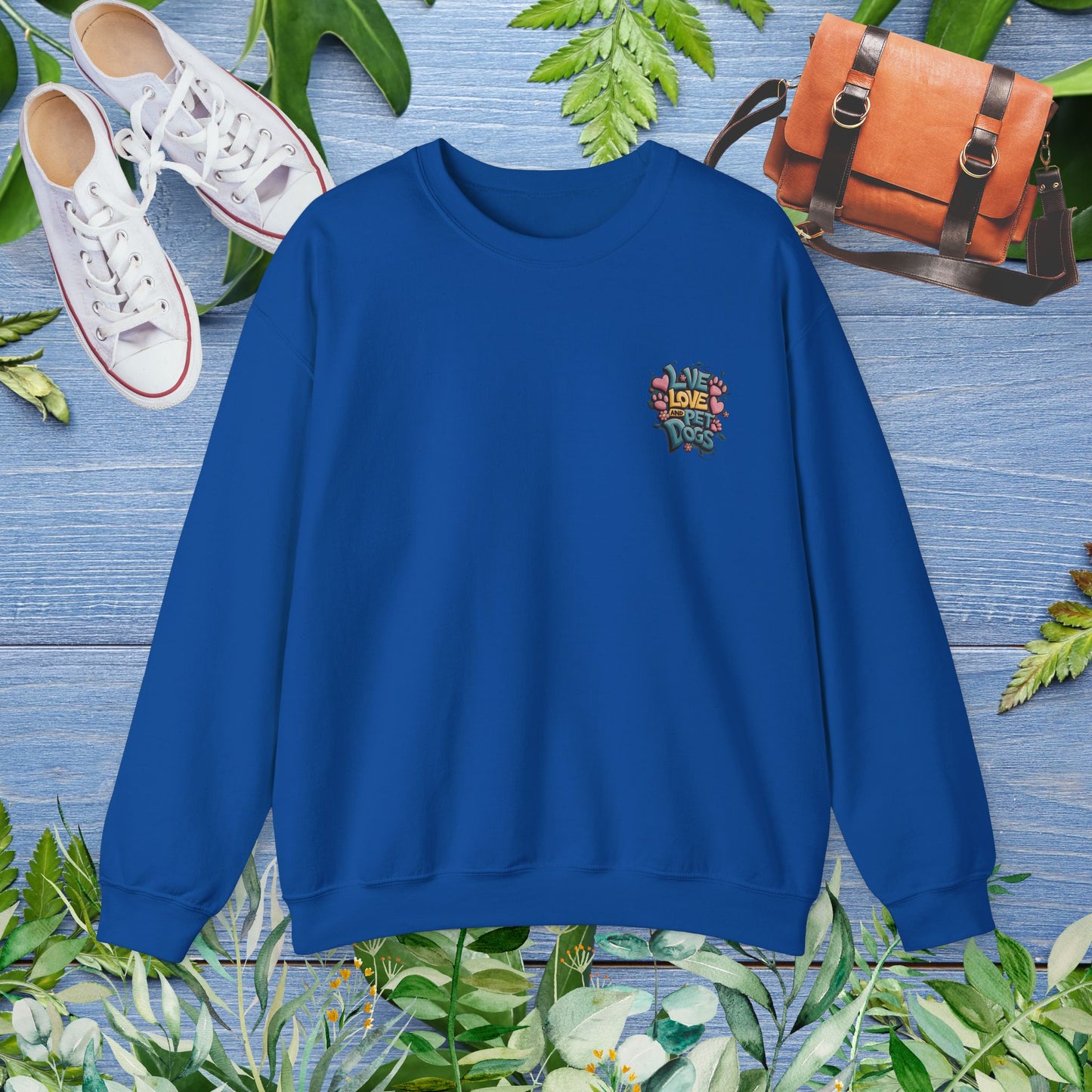 Live Love and Pet Dog Sweatshirt - furevermama