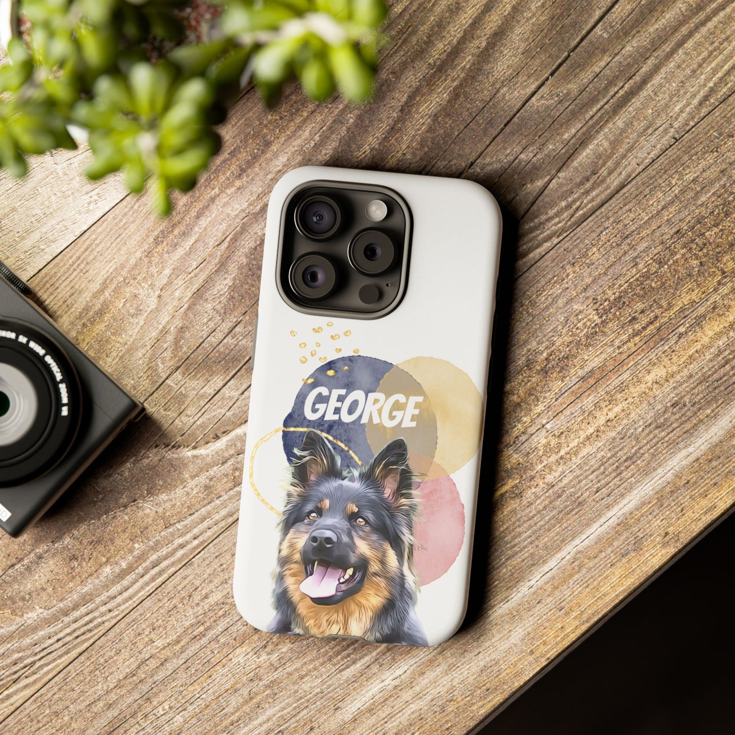 Custom Pet Portrait Phone Case, Watercolor Edition - furevermama