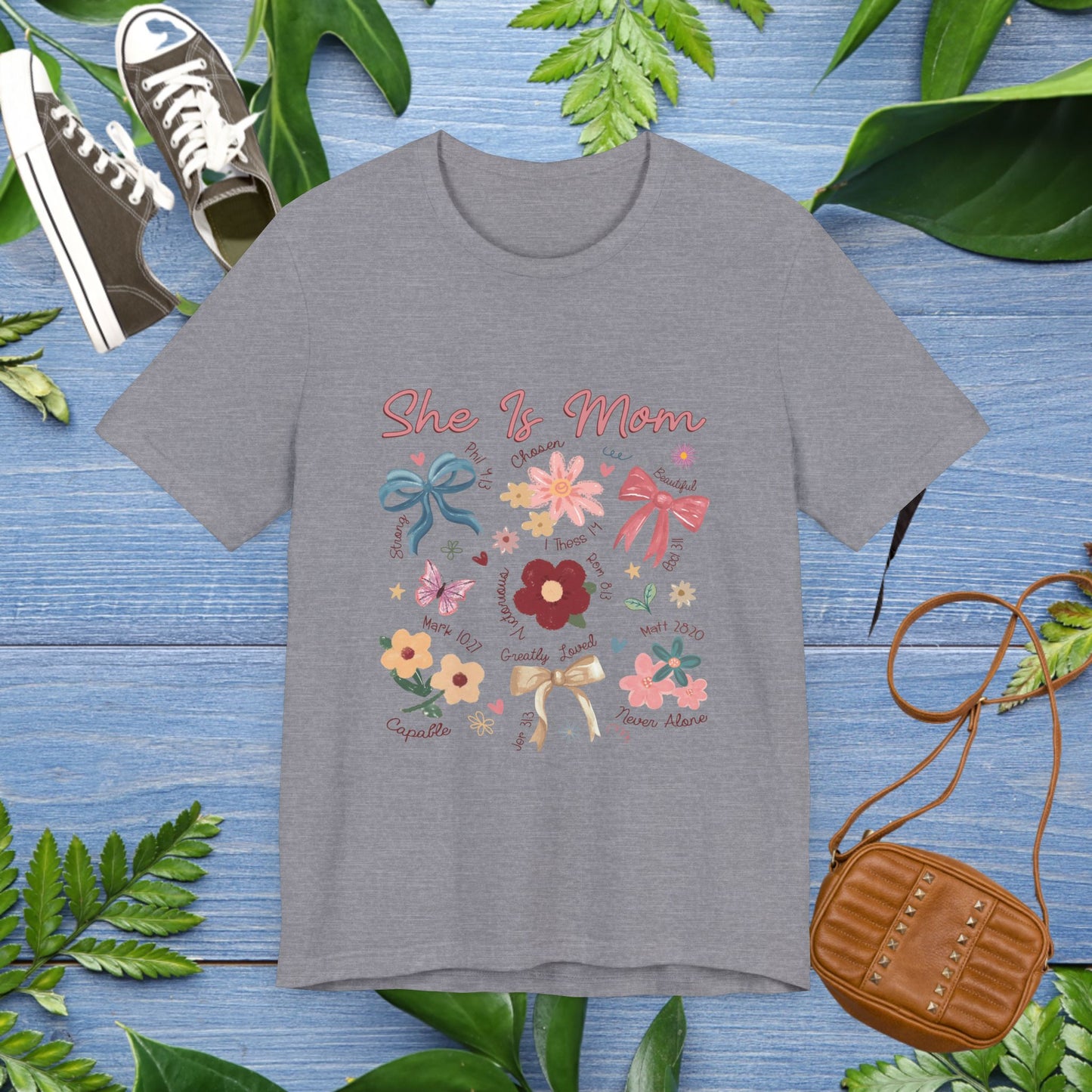 Mom T-Shirt - She is Mom Design