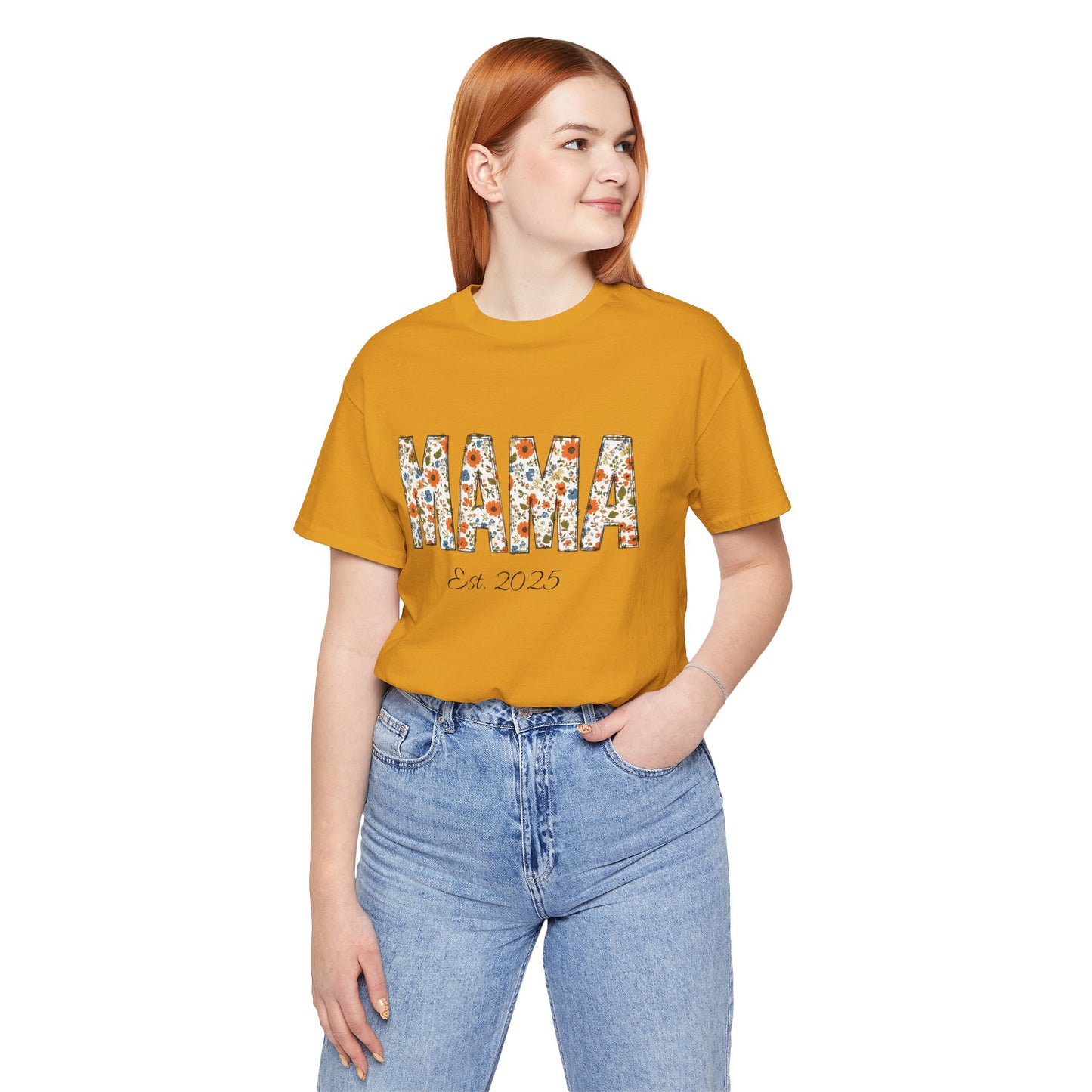 Personalised Mama T-Shirt - Est Year Unisex Tee