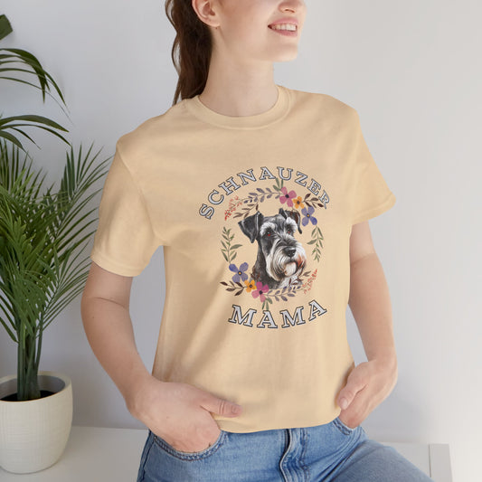 Schnauzer Mama T-Shirt - furevermama