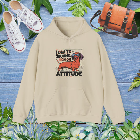 Dachshund Attitude Hoodie - furevermama