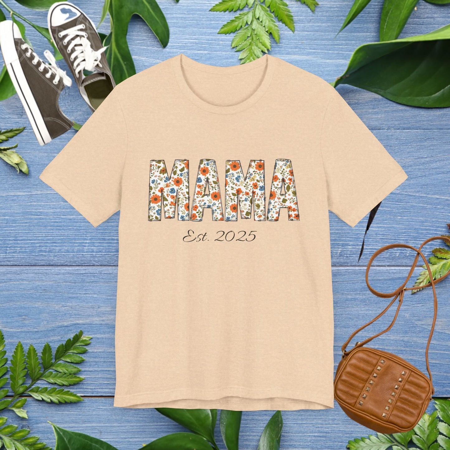 Personalised Mama T-Shirt - Est Year Unisex Tee