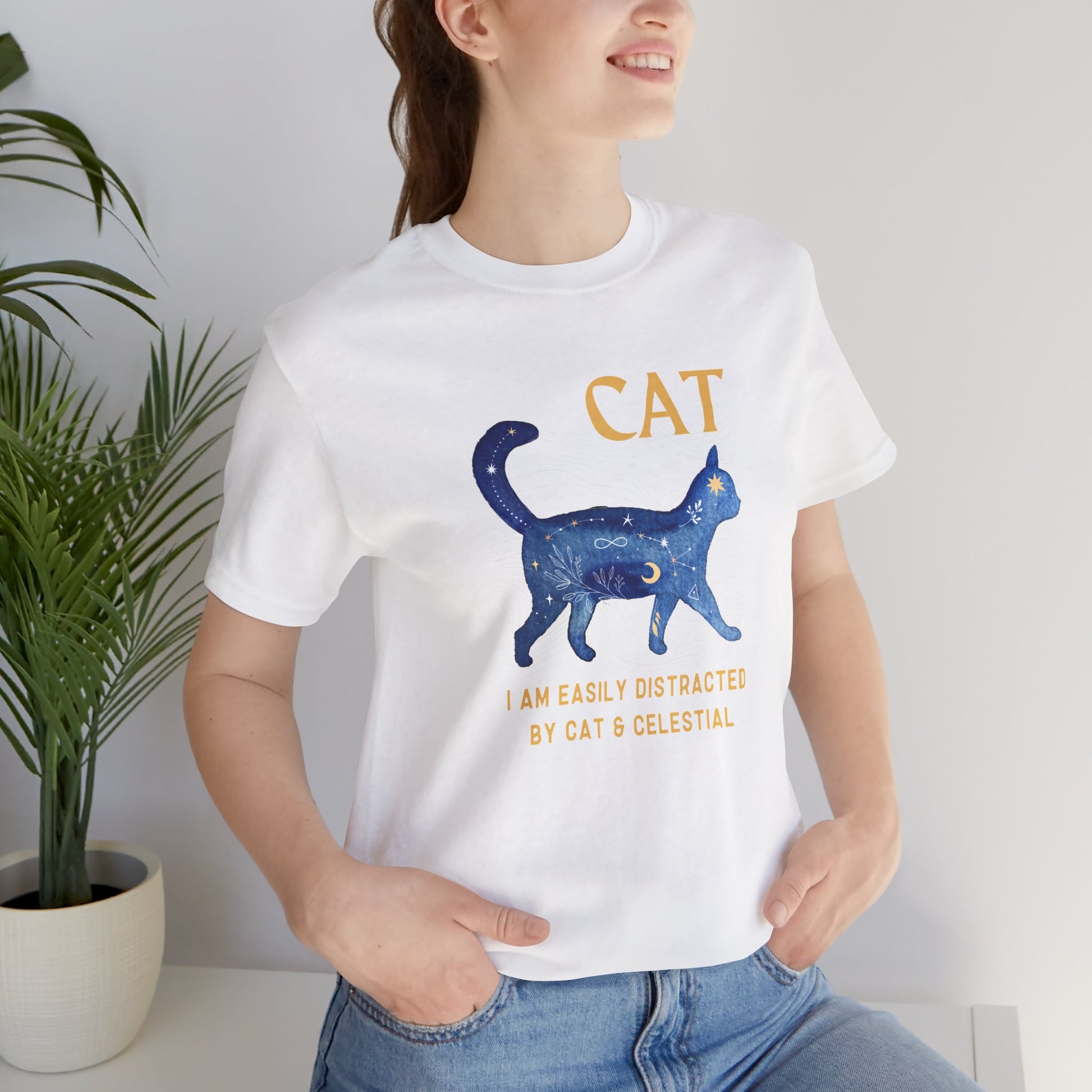 Cat and Celestial T-Shirt - furevermama