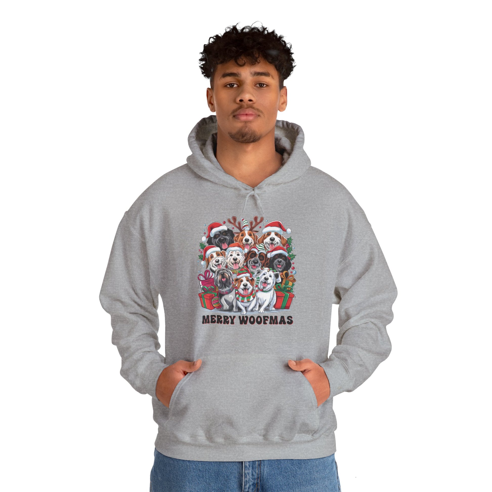 Merry Woofmas Unisex Hoodie - furevermama