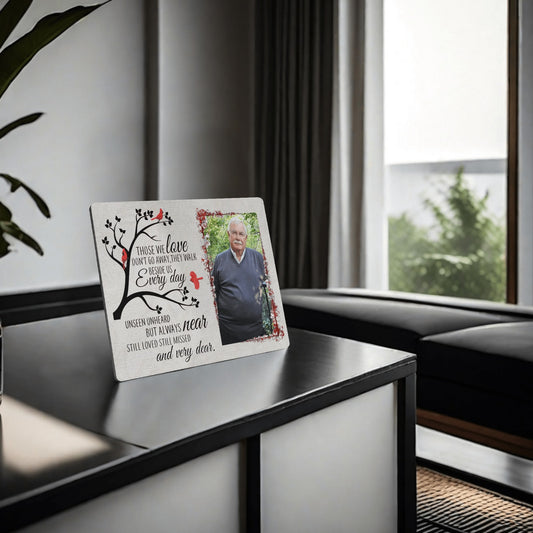 Those We Love Don't Go Away Personalised Photo Frame 