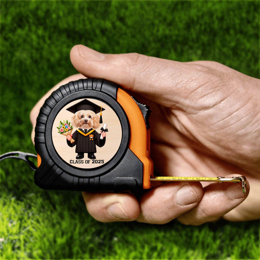 Personalized Tape Measure For Pet Lovers And Graduates