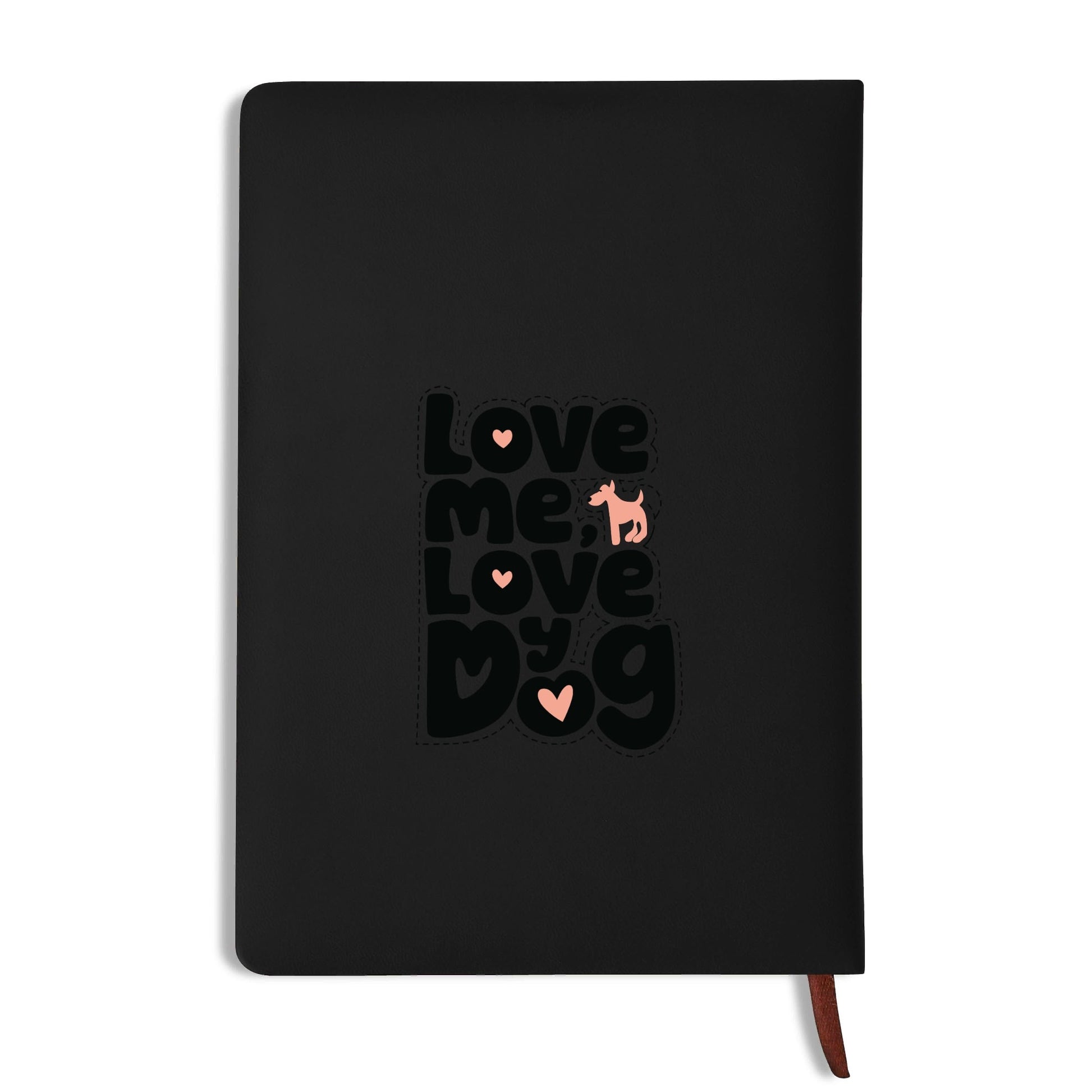 custom dog photo notebook