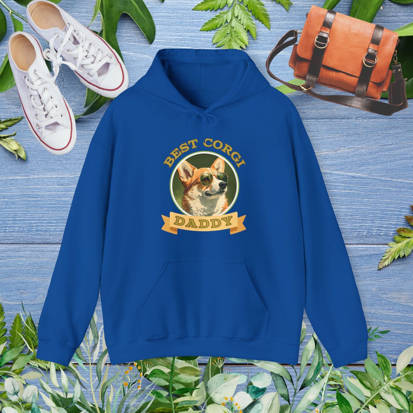Best Corgi Daddy Hoodie - furevermama